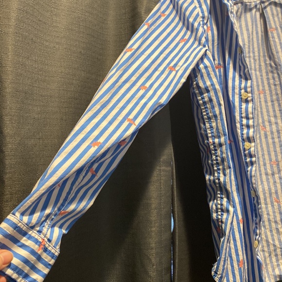 Arizona Jeans Abstract Button Down sz XL - Picture 3 of 4